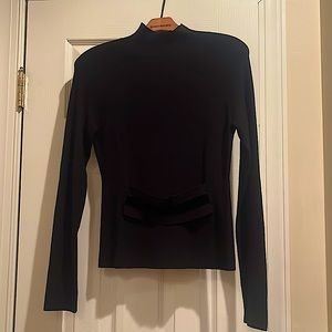 Etcetera Black Turtleneck Sweater